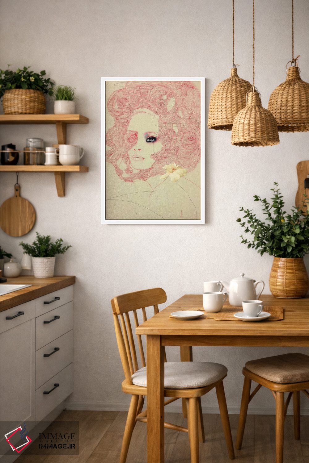 تابلو دکوراتیو جیرجیرک اثر لی واینر - D2W