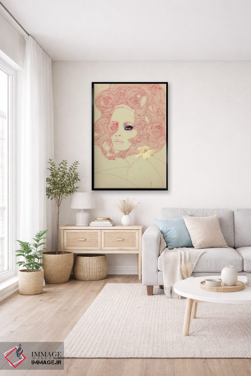 تابلو دکوراتیو جیرجیرک اثر لی واینر - D3B