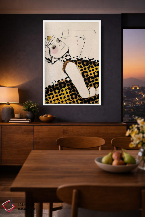 تابلو دکوراتیو جریان اثر لی واینر - D2W