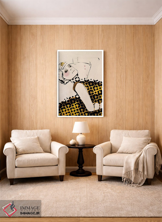 تابلو دکوراتیو جریان اثر لی واینر - D1W