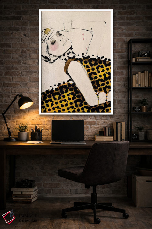 تابلو دکوراتیو جریان اثر لی واینر - D3W