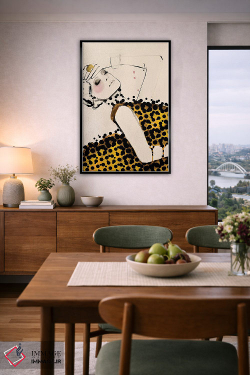 تابلو دکوراتیو جریان اثر لی واینر - D6B