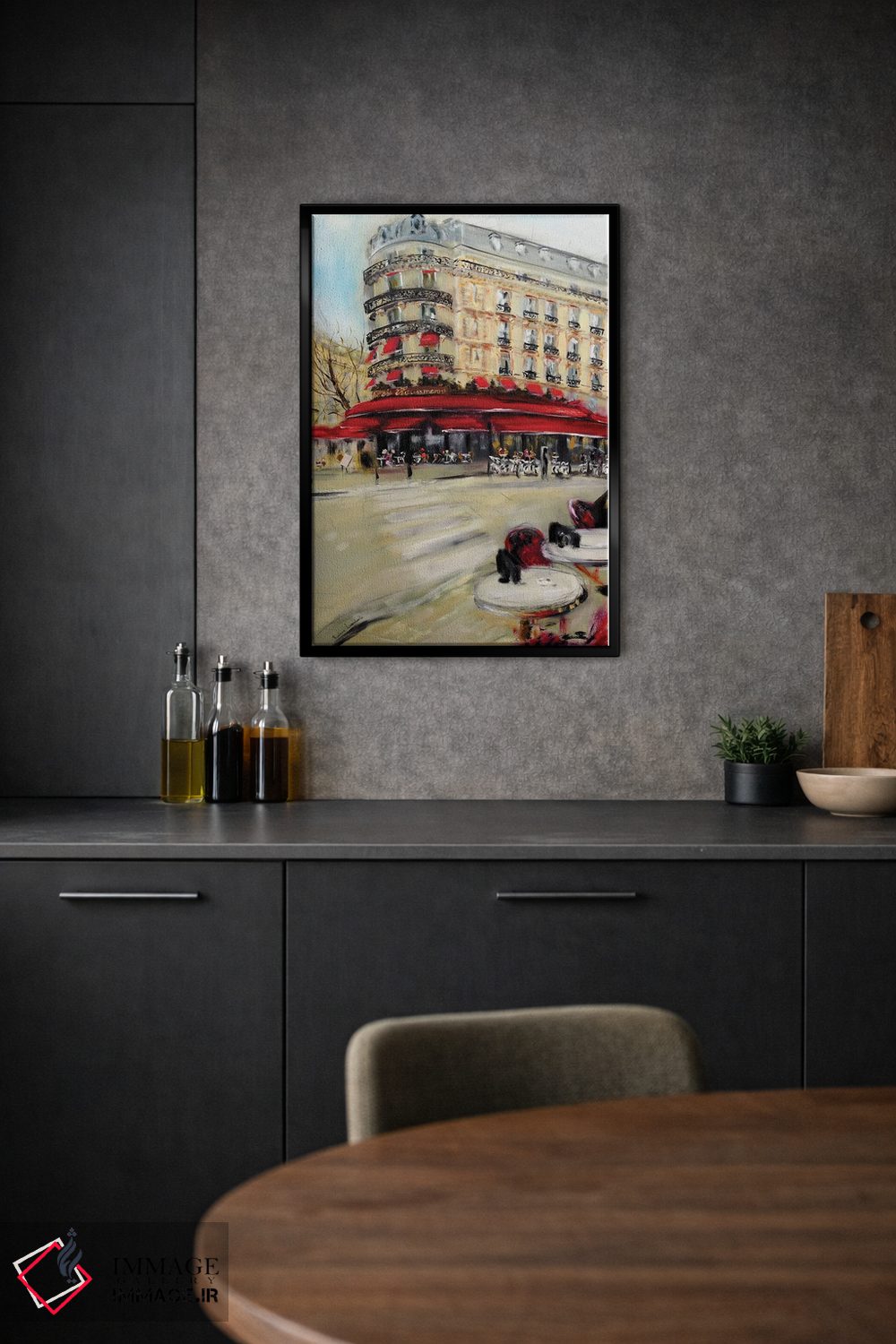 تابلو کلاسیک آبجوسازی پاریس، تریادو هاوسمان اثر روسـلانا لواندووسکا - D1B