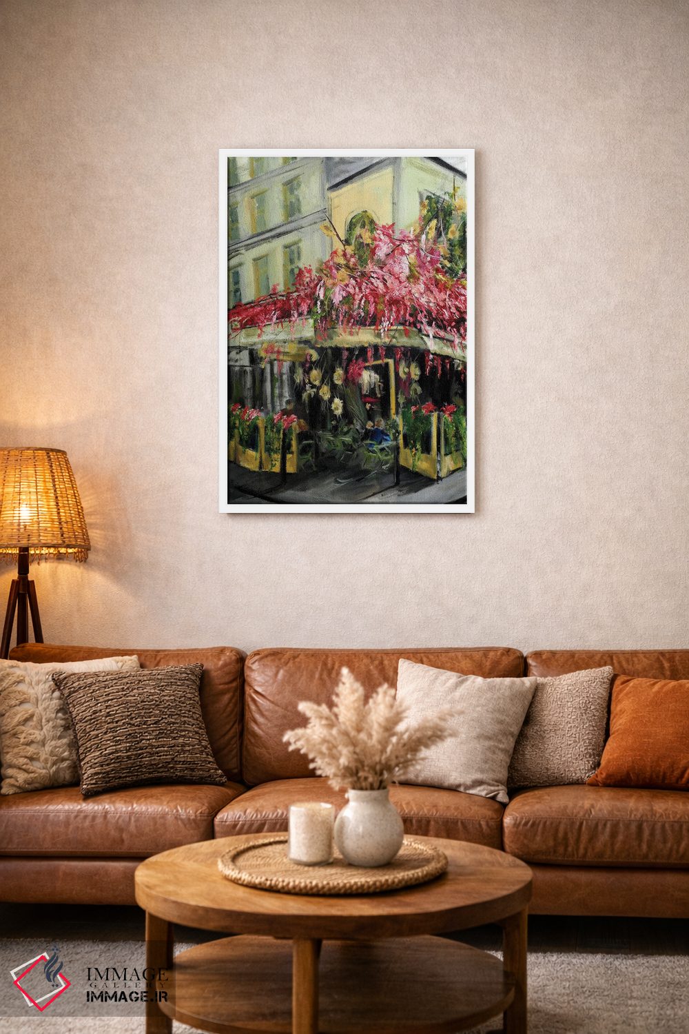 تابلو کلاسیک کافه پاریس اثر روسـلانا لواندووسکا - D2W