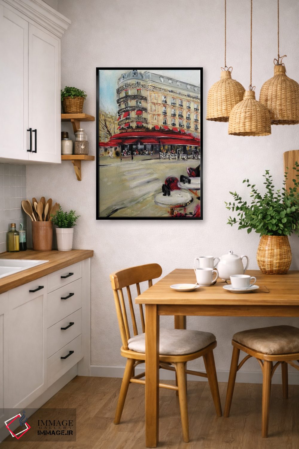 تابلو کلاسیک آبجوسازی پاریس، تریادو هاوسمان اثر روسـلانا لواندووسکا - D4B