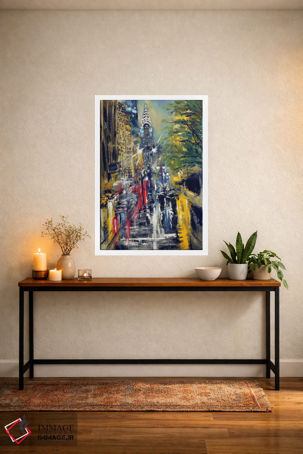 تابلو کلاسیک ساختمان کرایسلر نیویورک اثر روسـلانا لواندووسکا - D3W