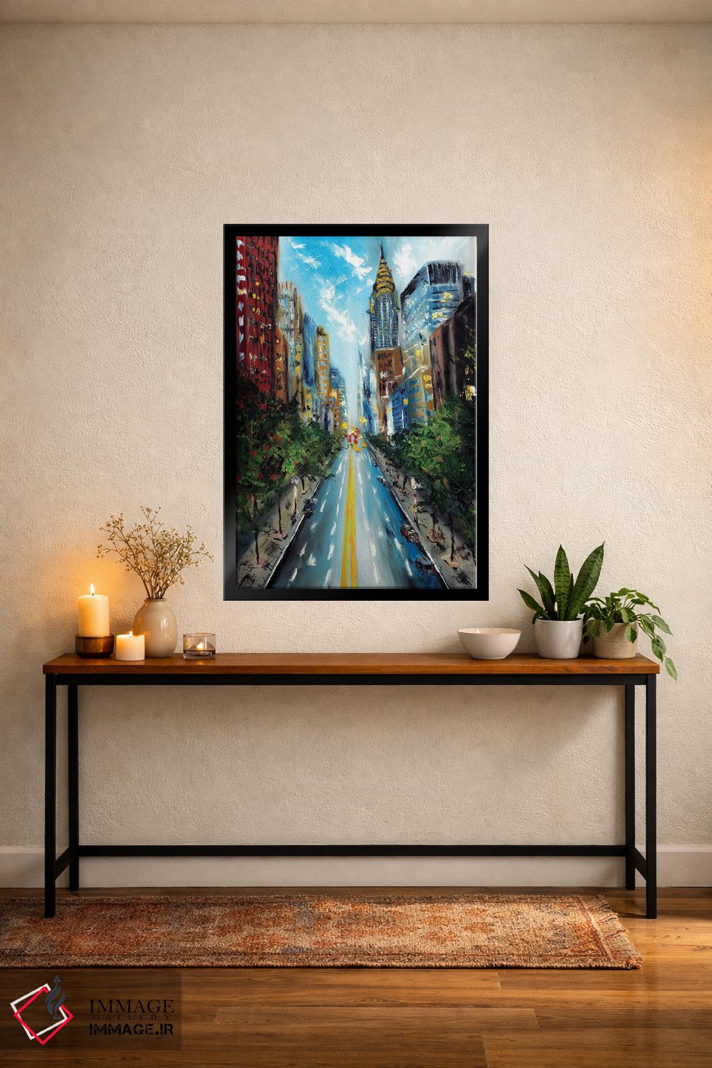 تابلو کلاسیک خیابان منهتن اثر روسـلانا لواندووسکا - D5B