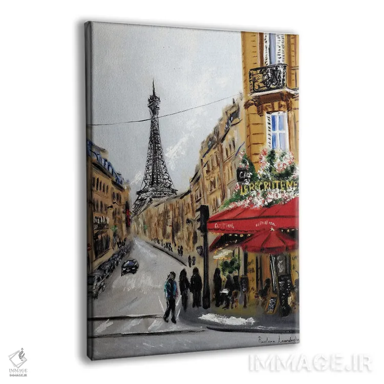 تابلو کلاسیک لو رکروتمان، پاریس اثر روسـلانا لواندووسکا - نمای پرسپکتیو محصول