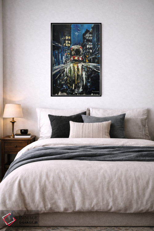 تابلو کلاسیک تراموای قرمز تورنتو اثر روسـلانا لواندووسکا - D6B