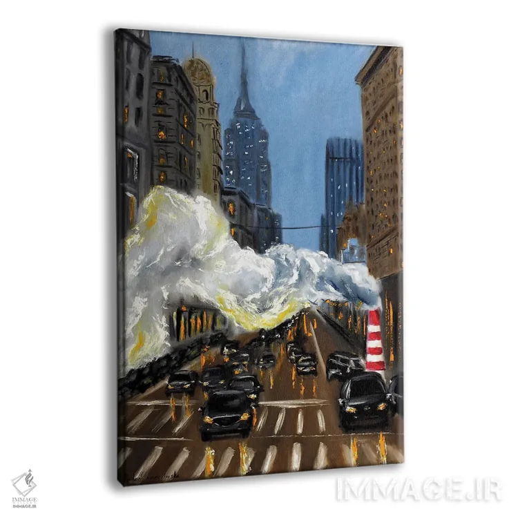 تابلو کلاسیک عصر در نیویورک اثر روسـلانا لواندووسکا - نمای پرسپکتیو محصول