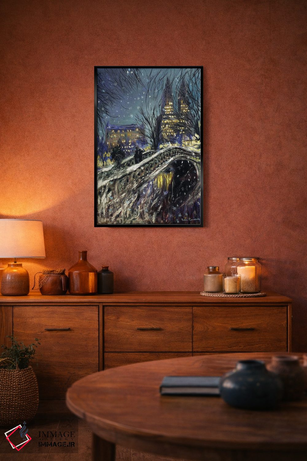 تابلو کلاسیک سرزمین عجایب زمستانی اثر روسـلانا لواندووسکا - D5B