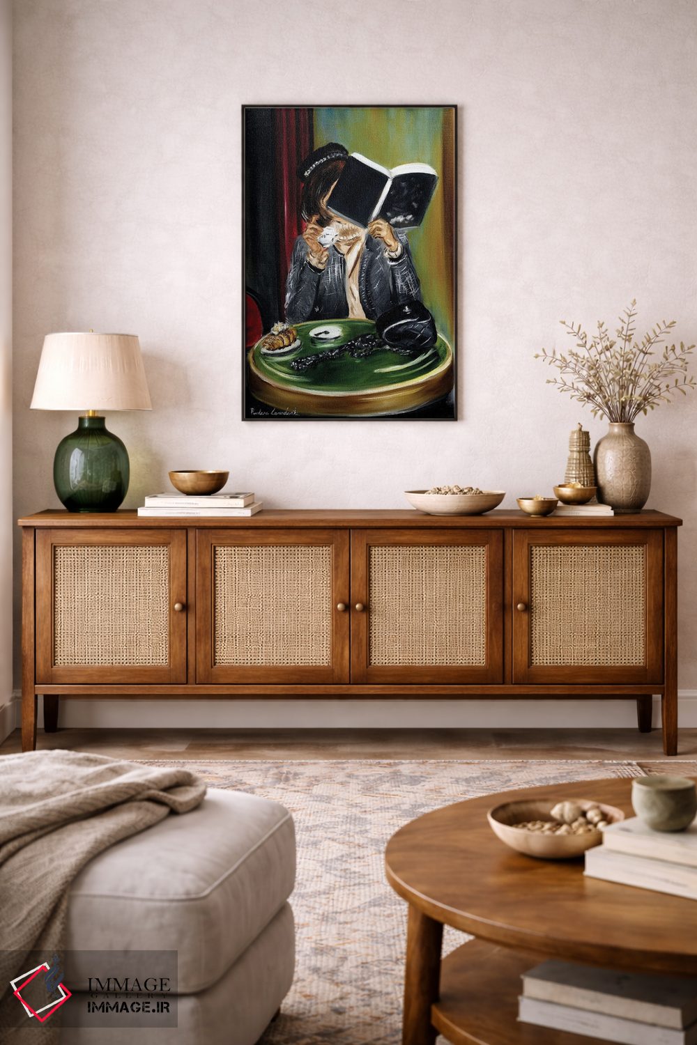 تابلو کلاسیک جذابیت پاریسی اثر روسـلانا لواندووسکا - D3B