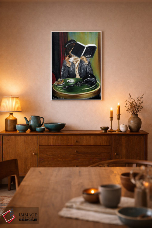 تابلو کلاسیک جذابیت پاریسی اثر روسـلانا لواندووسکا - D4W