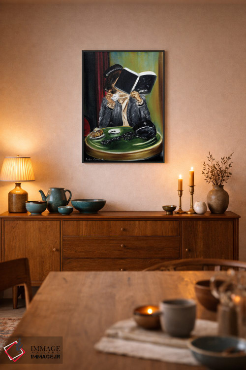 تابلو کلاسیک جذابیت پاریسی اثر روسـلانا لواندووسکا - D6B