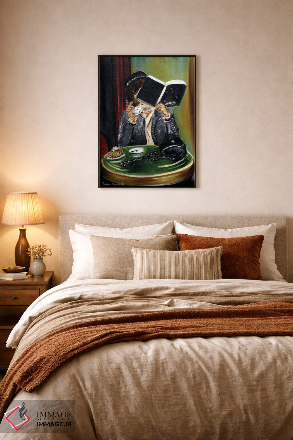 تابلو کلاسیک جذابیت پاریسی اثر روسـلانا لواندووسکا - D5B