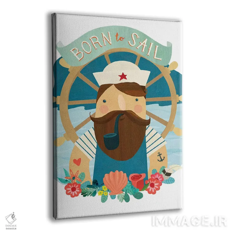 تابلو دکوراتیو تابستان کنار دریا ۱ اثر لورا واتسون - نمای پرسپکتیو محصول