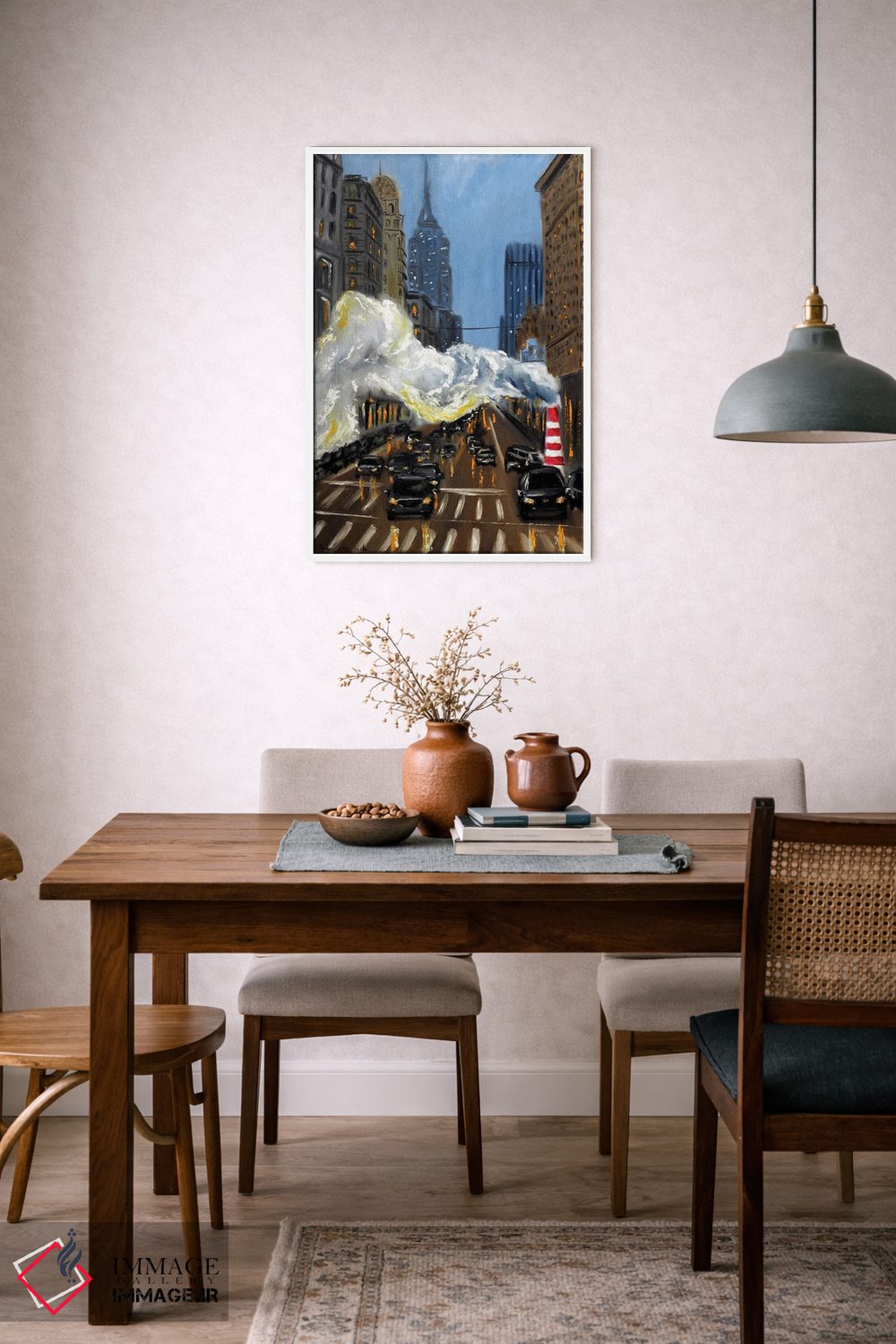 تابلو کلاسیک عصر در نیویورک اثر روسـلانا لواندووسکا - D6W