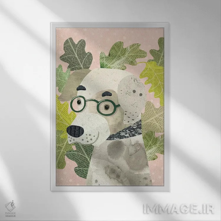 تابلو دکوراتیو پسر خوب اثر لورا واتسون - نمای قابدار سفید