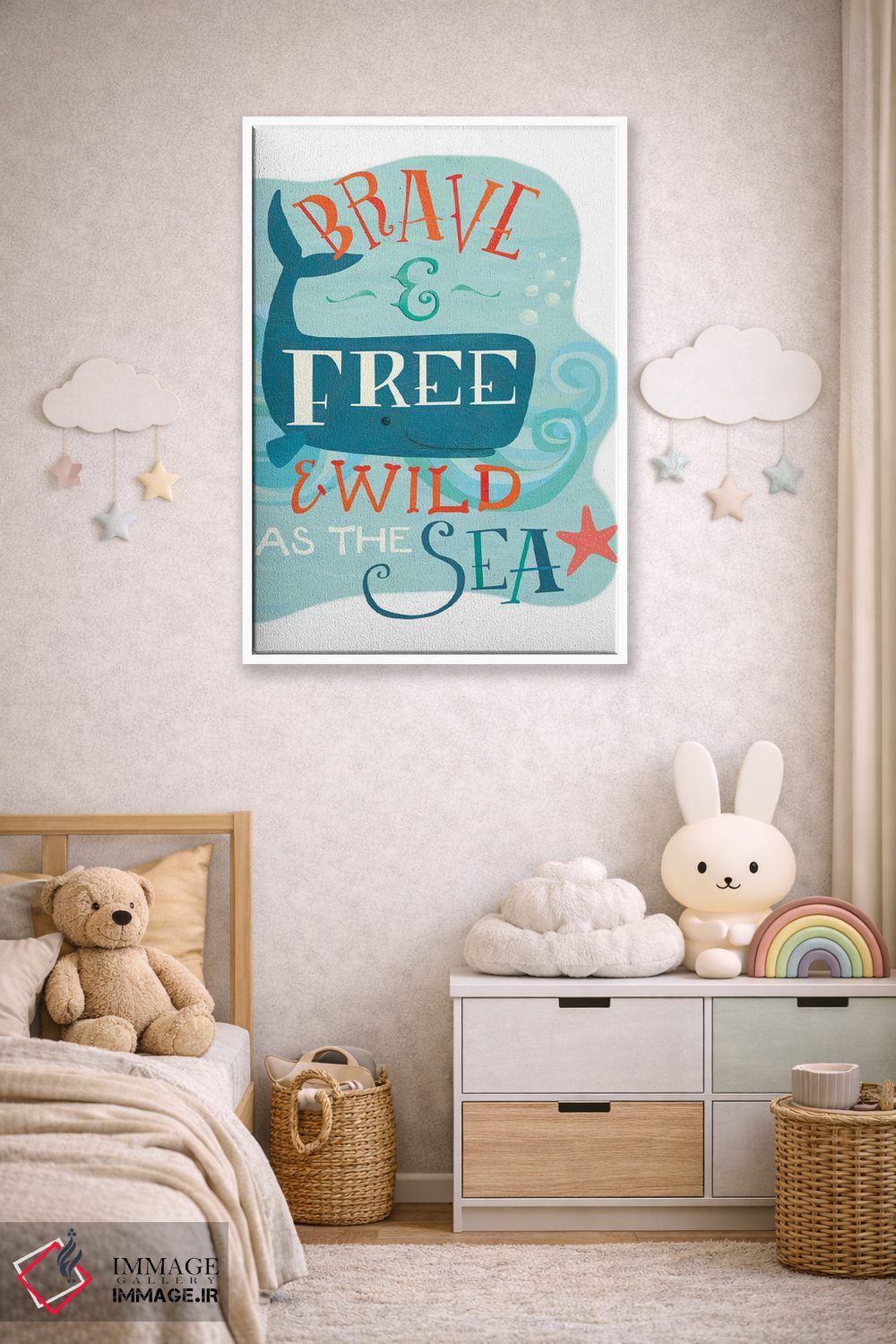 تابلو دکوراتیو تابستان کنار دریا ۲ اثر لورا واتسون - D3W