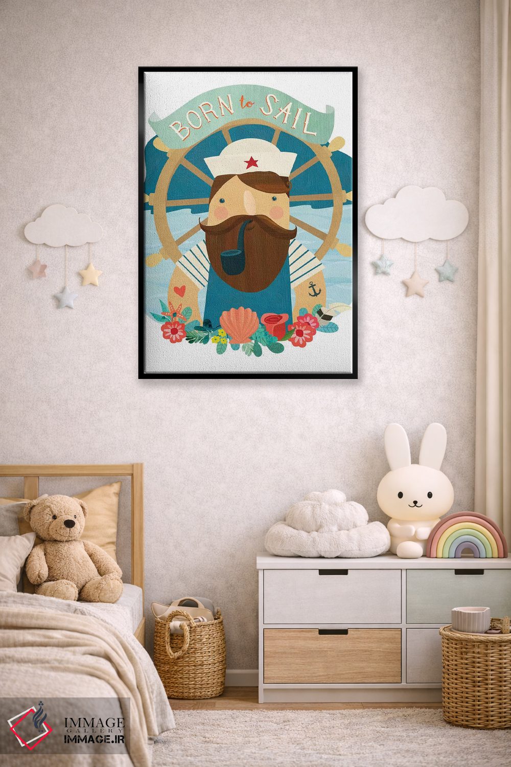 تابلو دکوراتیو تابستان کنار دریا ۱ اثر لورا واتسون - D6B