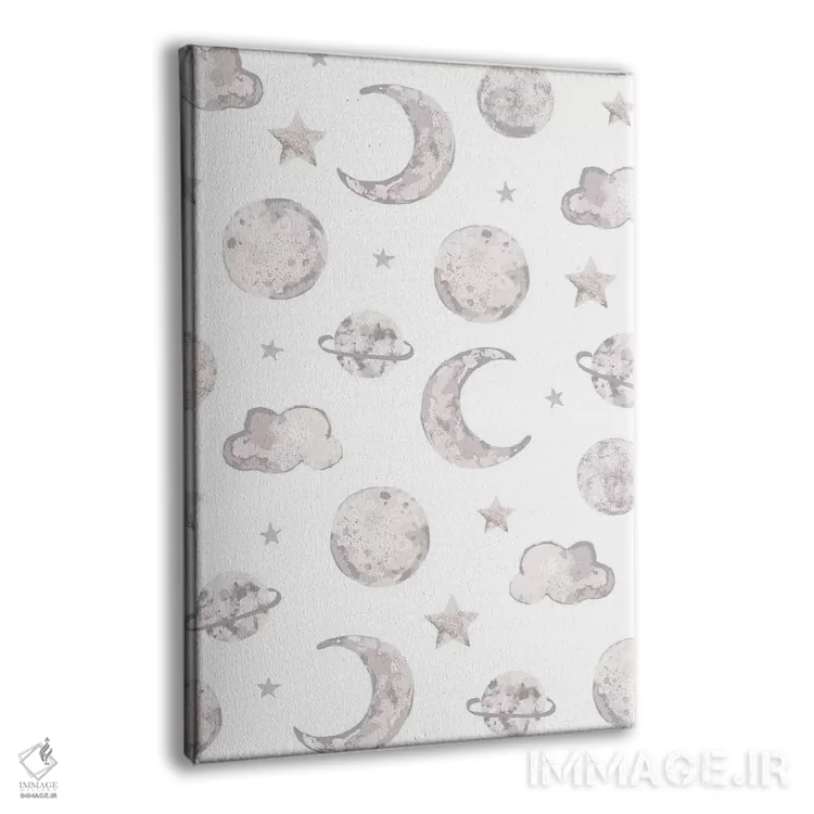 تابلو دکوراتیو کودک فراتر از ستارگان ۱ اثر لیزا وایت باتن - نمای پرسپکتیو محصول