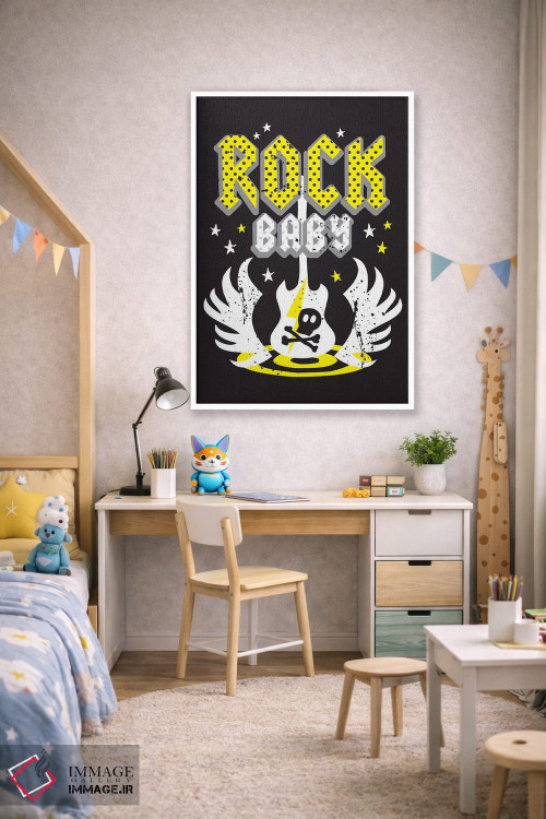 تابلو دکوراتیو صخره کوچک ۴ اثر لیزا وایت باتن - D1W