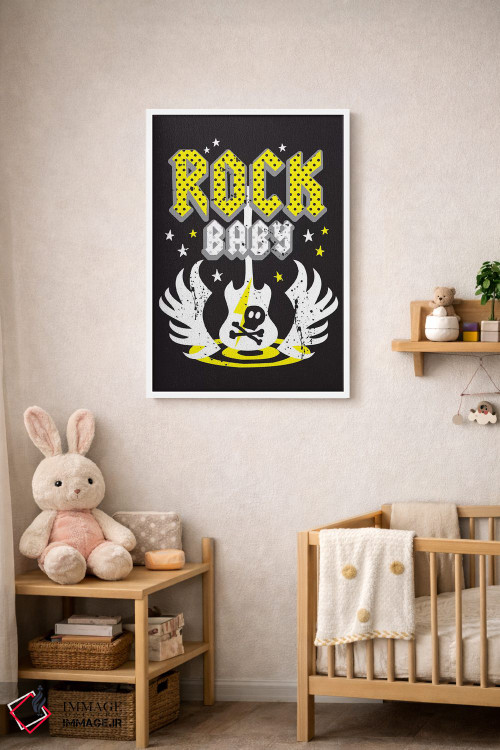 تابلو دکوراتیو صخره کوچک ۴ اثر لیزا وایت باتن - D3W