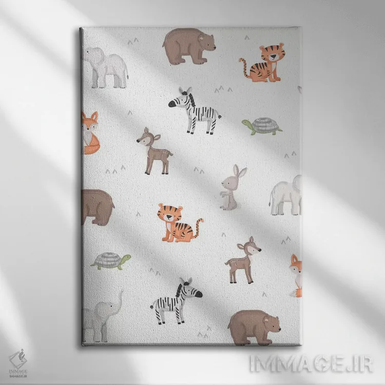 تابلو دکوراتیو کودک فراتر از ستارگان ۲ اثر لیزا وایت باتن - نمای روبهرو روی دیوار