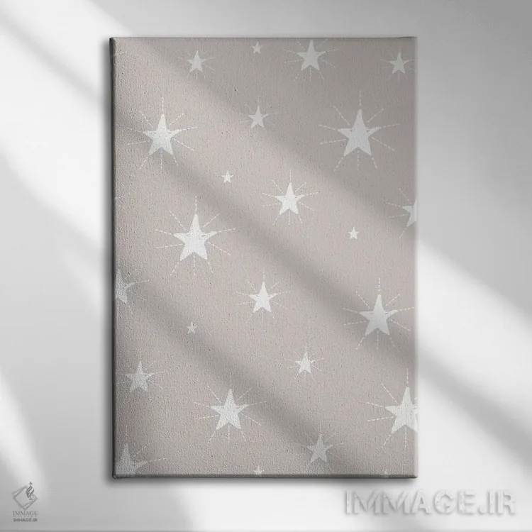 تابلو دکوراتیو کودک فراتر از ستارگان ۳ اثر لیزا وایت باتن - نمای روبهرو روی دیوار