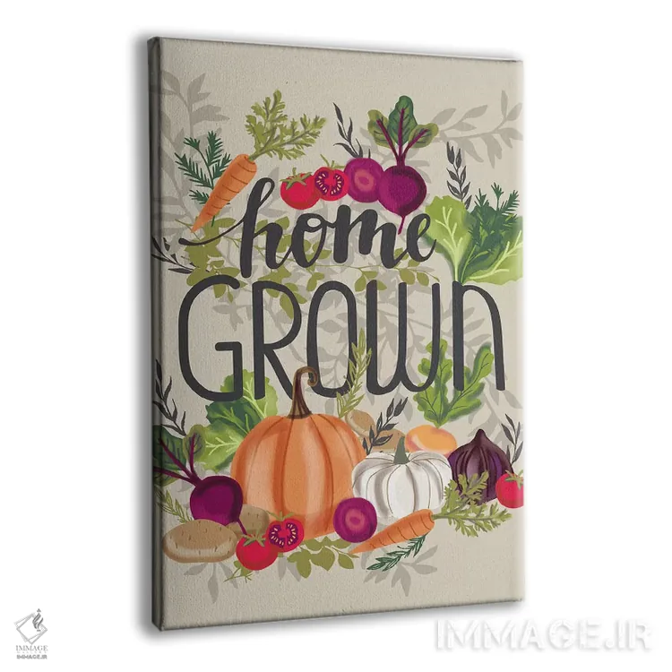 تابلو دکوراتیو آشپزخانه محصولات خانگی ۱ اثر لیزا وایت باتن - نمای پرسپکتیو محصول