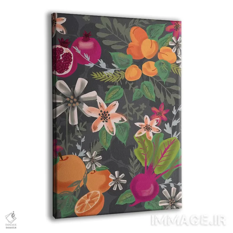 تابلو دکوراتیو آشپزخانه محصولات خانگی ۲ اثر لیزا وایت باتن - نمای پرسپکتیو محصول