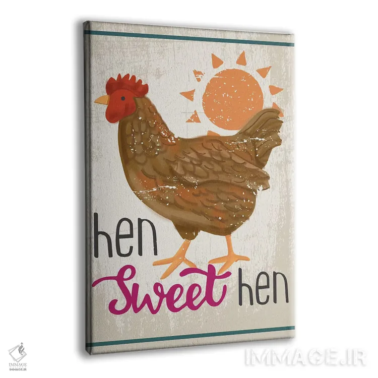 تابلو دکوراتیو آشپزخانه محصولات خانگی ۳ اثر لیزا وایت باتن - نمای پرسپکتیو محصول