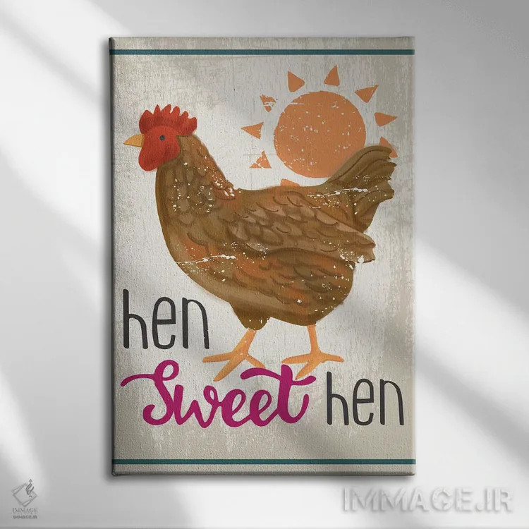 تابلو دکوراتیو آشپزخانه محصولات خانگی ۳ اثر لیزا وایت باتن - نمای روبهرو روی دیوار