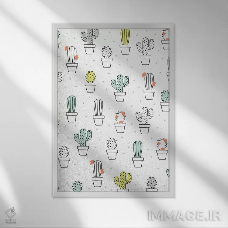 تابلو دکوراتیو آفتاب کوچولو ۲ اثر لیزا وایت باتن - نمای قابدار سفید