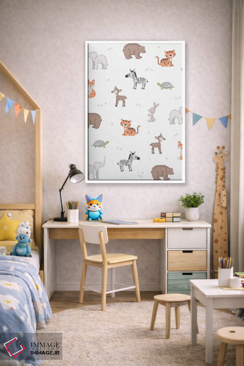 تابلو دکوراتیو کودک فراتر از ستارگان ۲ اثر لیزا وایت باتن - D1W