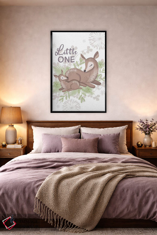 تابلو دکوراتیو ماجرای کریسمسی کریسمس اثر لیزا وایت باتن - D4B