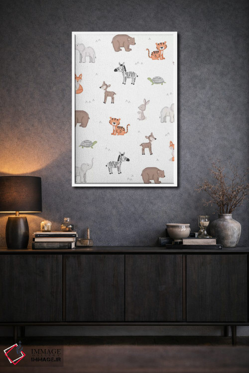 تابلو دکوراتیو کودک فراتر از ستارگان ۲ اثر لیزا وایت باتن - D2W