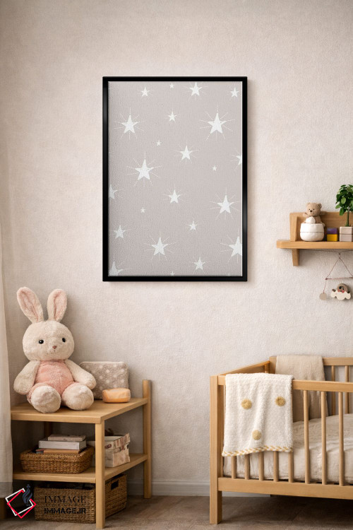 تابلو دکوراتیو کودک فراتر از ستارگان ۳ اثر لیزا وایت باتن - D4B