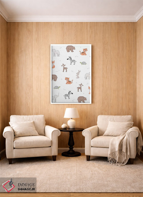 تابلو دکوراتیو کودک فراتر از ستارگان ۲ اثر لیزا وایت باتن - D4W