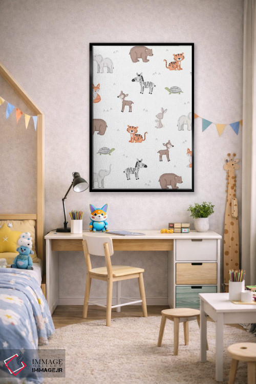 تابلو دکوراتیو کودک فراتر از ستارگان ۲ اثر لیزا وایت باتن - D3B