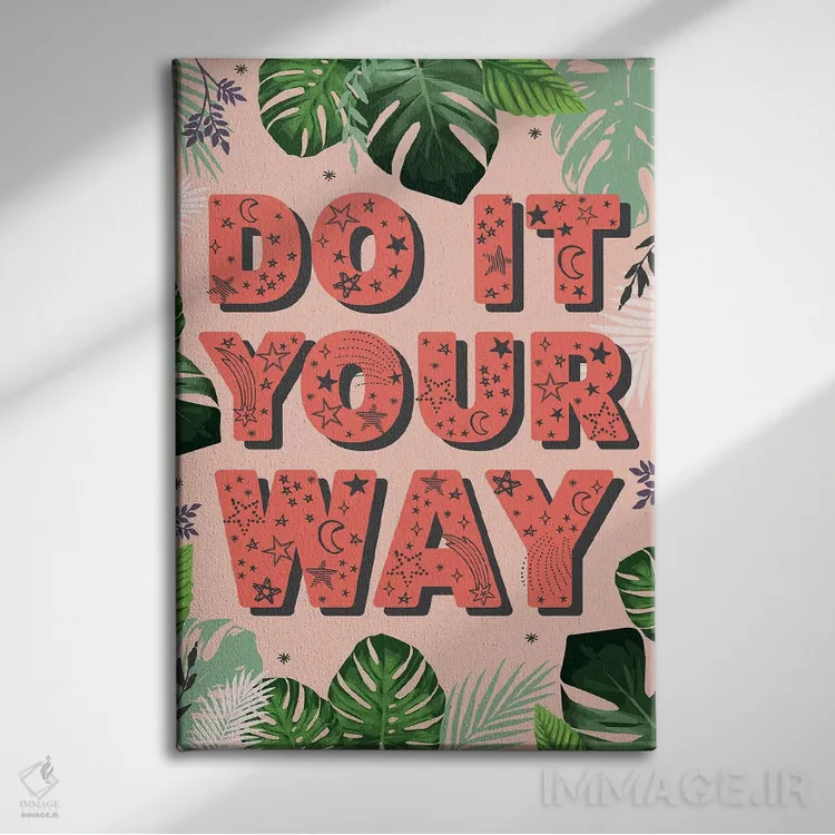 تابلو دکوراتیو نوجوان دوردست هرروزه ۱ اثر لیزا وایت باتن - نمای روبهرو روی دیوار