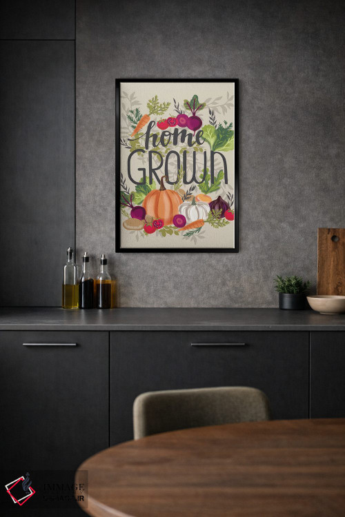 تابلو دکوراتیو آشپزخانه محصولات خانگی ۱ اثر لیزا وایت باتن - D1B