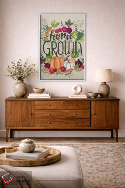 تابلو دکوراتیو آشپزخانه محصولات خانگی ۱ اثر لیزا وایت باتن - D2W