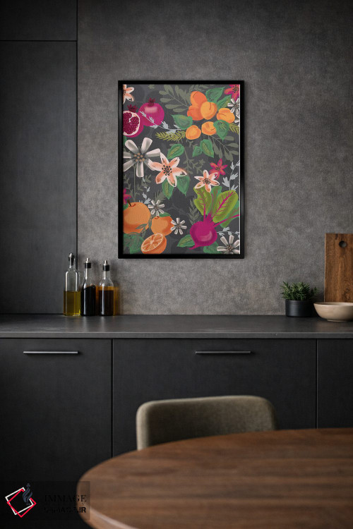 تابلو دکوراتیو آشپزخانه محصولات خانگی ۲ اثر لیزا وایت باتن - D1B