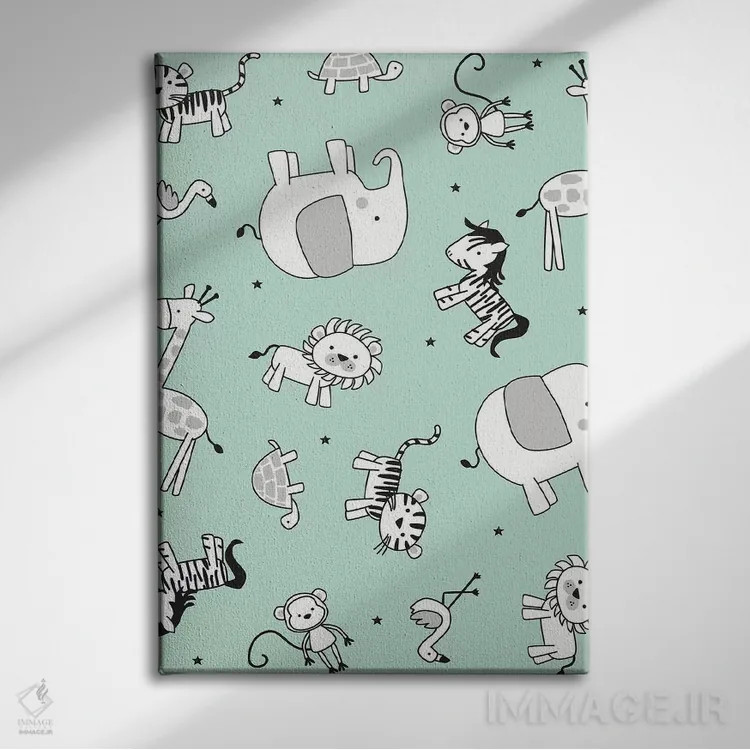 تابلو دکوراتیو آفتاب کوچولو ۳ اثر لیزا وایت باتن - نمای روبهرو روی دیوار