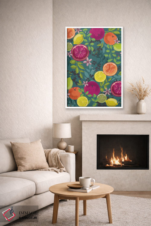 تابلو دکوراتیو آشپزخانه محصولات خانگی ۴ اثر لیزا وایت باتن - D5W