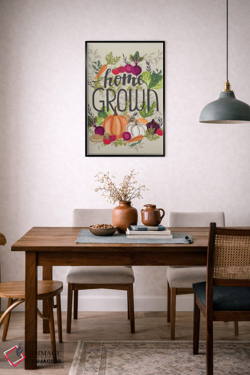 تابلو دکوراتیو آشپزخانه محصولات خانگی ۱ اثر لیزا وایت باتن - D6B