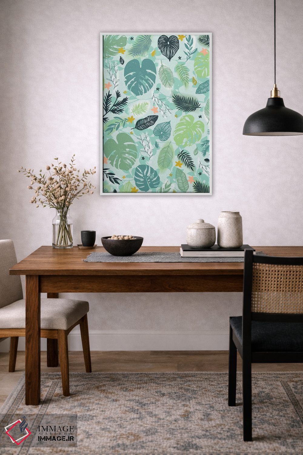 تابلو دکوراتیو فلورانس روزمره ۳ اثر لیزا وایت باتن - D4W