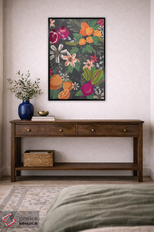 تابلو دکوراتیو آشپزخانه محصولات خانگی ۲ اثر لیزا وایت باتن - D6B