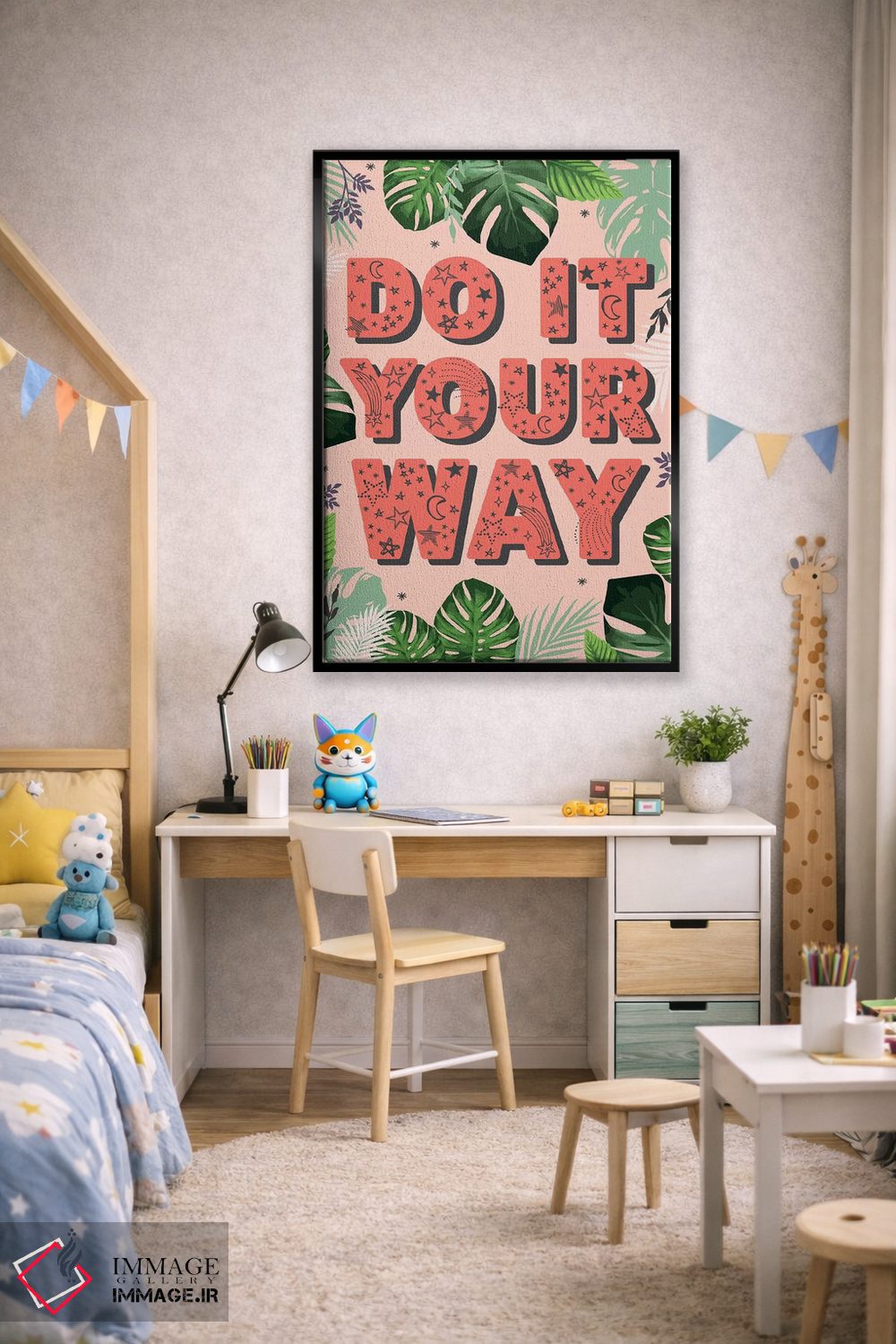 تابلو دکوراتیو نوجوان دوردست هرروزه ۱ اثر لیزا وایت باتن - D1B